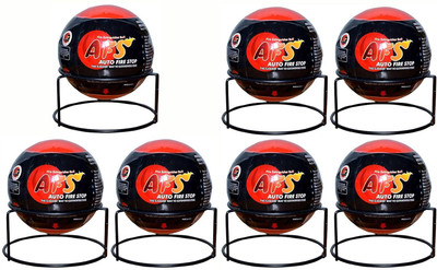AFS Fire Extinguisher Ball (pack of 7) Fire Extinguisher Mount(10.5 kg)