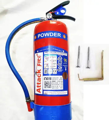 yash fire safety ABC TYPE FIRE EXTINGUISHER 6 KG Fire Extinguisher Mount(6 kg)