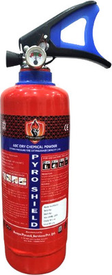 PYRO SHIELD ABC Powder Type Fire Extinguisher for Home,Office & Car Safety Fire Extinguisher Mount(2 kg)