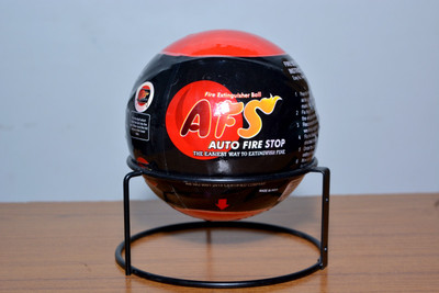 AFS Fire Extinguisher Ball/Quick - Off Suppression Device with Stand Fire Extinguisher Mount(2 kg)