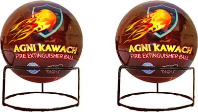 AGNI KAWACH AGNI 1.3 Pack of 2 Pieces Fire Extinguisher Mount(1.3 kg)
