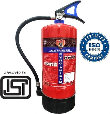PYRO SHIELD ABC Powder Type Fire Extinguisher for Home,Office & Factory Fire Extinguisher Mount(6 kg)