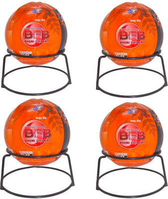bfb Fire Extinguisher Ball Self Activate Reaction Time 3-5 sec Fast Sensors PKF-04 Fire Extinguisher Mount(1.3 kg)