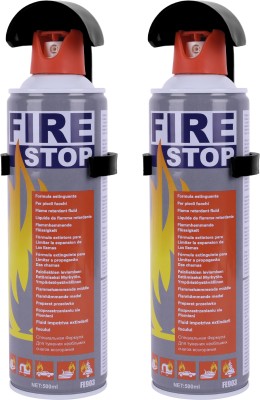 VOILA Fire Extinguisher Spray with Stand Small Fire Safety for Home Car Office Bus Fire Extinguisher Mount(1 kg)