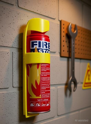 SAFEVERSE FIREDSTOP Fire Extinguisher Mount(0.5 kg)
