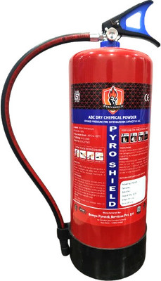 PYRO SHIELD ABC Powder Type Fire Extinguisher for Home,Office & Factory Fire Extinguisher Mount(9 kg)
