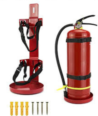 Nationalf FIRE_EXTINGUISHER_MOUNT_41 Fire Extinguisher Mount(2 kg)