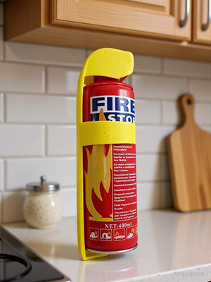 SAFEVERSE FIRESTOP Pack 6 Fire Extinguisher Mount(0.5 kg)