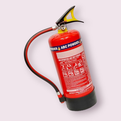 Shri fire india Compact 4kg ABC Fire Extinguisher – Smart Safety for Homes and Workplaces Fire Extinguisher Mount(4 kg)