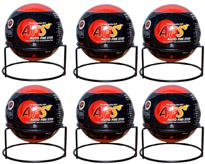 AFS Fire Extinguisher Ball (pack of 6) Fire Extinguisher Mount(9 kg)