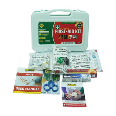 AOSSPL AK-I (Green) with all the medicines inside First Aid Kit(Home, Vehicle, Workplace)