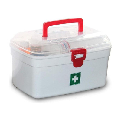 Spylock Plastic ABC First Aid box Home Office Multiatesan First Aid Kit(Workplace, Vehicle, Home)