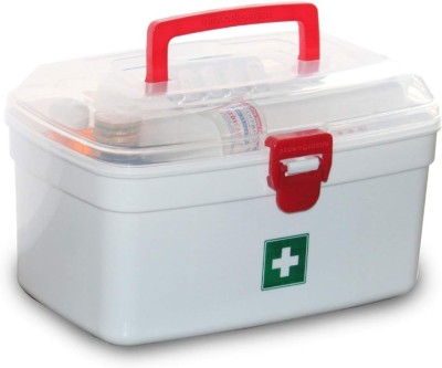 Spylock Plastic ABC First Aid box Home Office Multiatesan First Aid Kit(Workplace, Vehicle, Home)