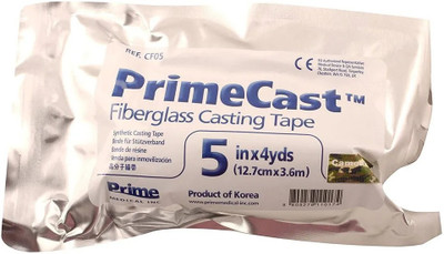 primecast 5 INCH FIBERGLASS/ POLYESTER CASTING TAPE First Aid Tape(Pack of 1)