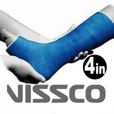ACTIVECAST VisscoActiveCast-4inX4yds (10.2cmx3.6m)-Blue First Aid Tape(Pack of 1)