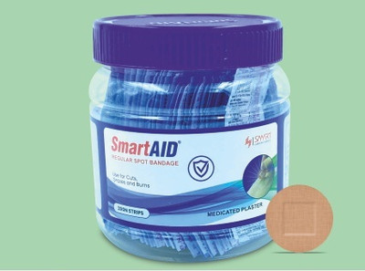 SMARTAID regular round bandage 200n strips in (1 box) First Aid Tape(Pack of 1)