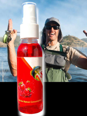 Sikme Strawberry flavour Scent Fish Bait
