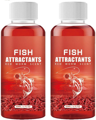 NEXTSET Fish Attractant Liquid Red Worm Strong Fish Bait (Pack of 2) Scent Fish Bait