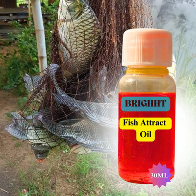 Brighht Professional Grade Extra Strength Fishing Bait Oil Anise Scent 50 ML Scent Fish Bait(30 g)