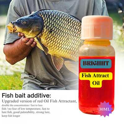 Brighht Professional Grade Extra Strength Fishing Bait Oil Anise Scent 50 ML Scent Fish Bait(30 g)