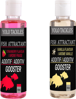 Wish Hunt Strawberry , Vanilla Pack of 2 Scent Fish Bait