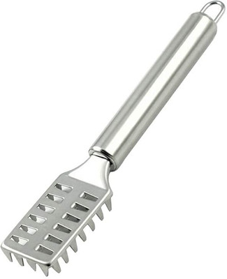 BIZOLO Fish Scale Scraper Scaler Sawtooth Scale Descaler Cleaner Brush Shaver Remover Fish Scaler(Pack of 1)