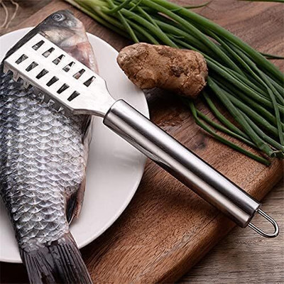 TINSUHG Fish Scale Remover/Fish Scale Scraper/Fish Cleaning Tool Fish Scaler(Pack of 1)