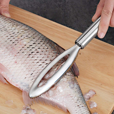 Lozenge Fish Scale Remover Tool - Scaler Brush, Cleaner Fish Scaler(Pack of 1)