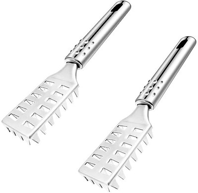 MADHAVX Stainless Steel Fish Scale Remover Fish Scaler(Pack of 2)