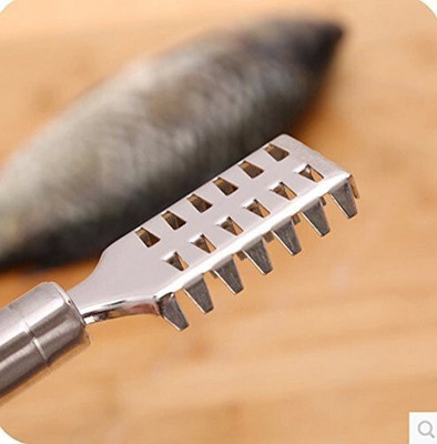 MOOZICO Fish Scale Remover Scrapper Scaler Cutter Cleaning Tools Fish Scaler(Pack of 1)