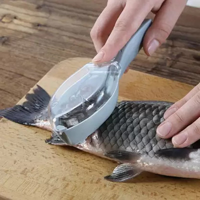 VANMITTA Fish Scale Remover Scaler Cutter Cleaning Tools Fish Scaler (Pack of 1) Fish Scaler(Pack of 1)