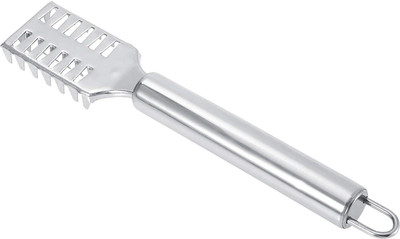 FIVANIO Stainless Steel Fish Scale Scraper Skin Peeler Knif Fish Tools Kitchen Gadget Fish Scaler(Pack of 1)