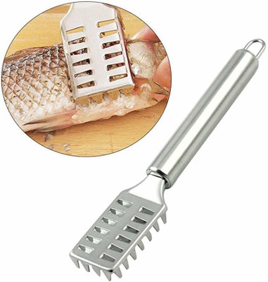 BIZOLO Fish Scale Remover Scrapper Scaler Cutter Cleaning Tools for Kitchen Fish Scaler(Pack of 1)