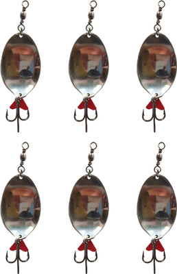 CORAL INDIA Jigs Carbon Steel Fishing Lure(Pack of 6)