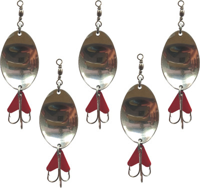 CORAL INDIA Jigs Carbon Steel Fishing Lure(Pack of 5)