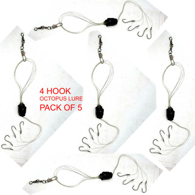 CORAL INDIA Jigs Carbon Steel Fishing Lure(Pack of 4)