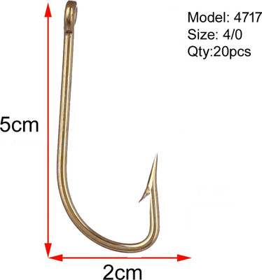Yolo Tackles Bait Holder Fishing Hook