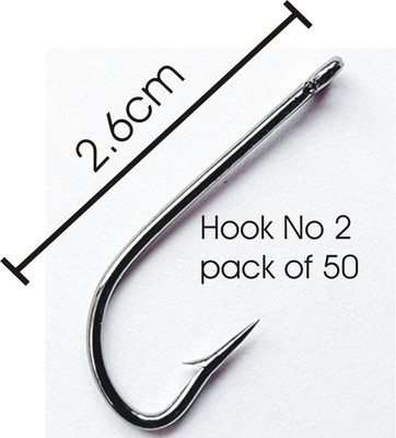 CORAL INDIA Jigs Carbon Steel Fishing Lure(Pack of 50)