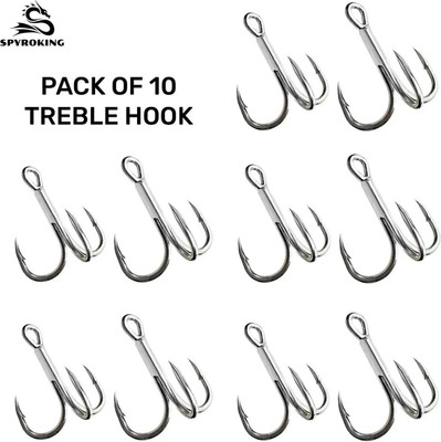SPYROKING Treble Fishing Hook