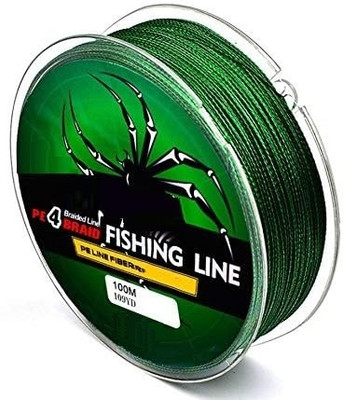 lovanity Super Strong Nylon Fishing Line 100m 0.52mm 22KG Load Green Super Strong Nylon Fishing Line 100m 0.52mm 22KG Load Green(Spin)