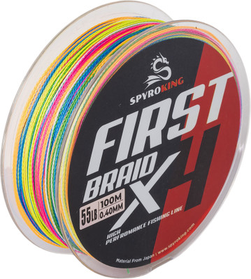 SPYROKING Braided Fishing Line(Multicolor)