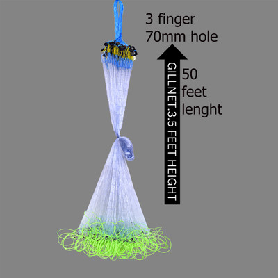 YASHNET Monofilament Fishing Line(Blue)