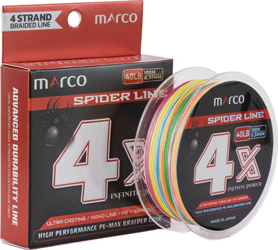 Marco Braided Fishing Line(Multicolor)