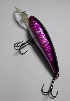 JUST ONE CLICK Hard Bait Plastic Fishing Lure(Pack of 1, Size 10)