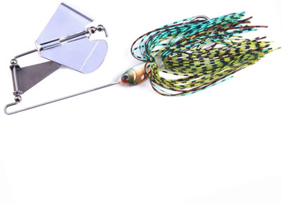 SPYROKING Spinner Bait Carbon Steel Fishing Lure(Pack of 1, Size 8)