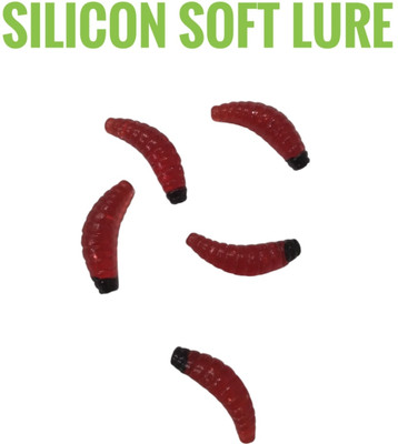 JUST ONE CLICK Soft Bait Silicone Fishing Lure(Pack of 5)