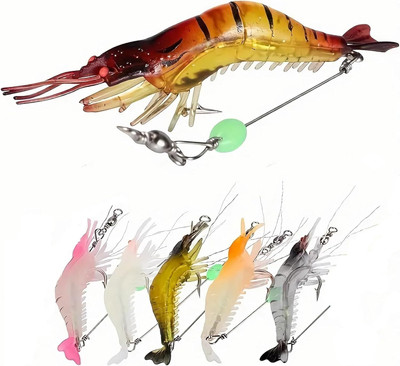 RAJry Soft Bait Plastic Fishing Lure(Pack of 5)