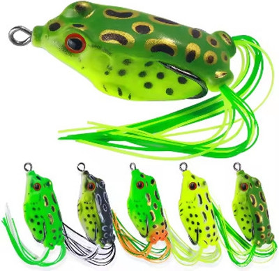 Vinayakart Jigs Plastic Fishing Lure(Pack of 5, Size 12)