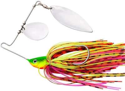 SPYROKING Spinner Bait Stainless Steel Fishing Lure(Pack of 1)