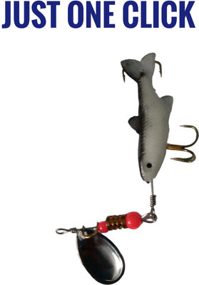 JUST ONE CLICK Soft Bait Silicone Fishing Lure(Pack of 1, Size 5)